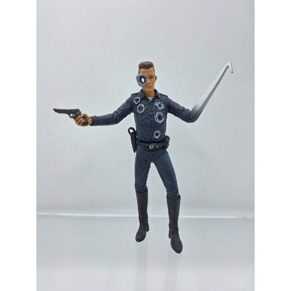Mcfarlane Movie Maniacs T-1000 Action Figure T2 Terminator 2 Judgement Day - Picture 1 of 13